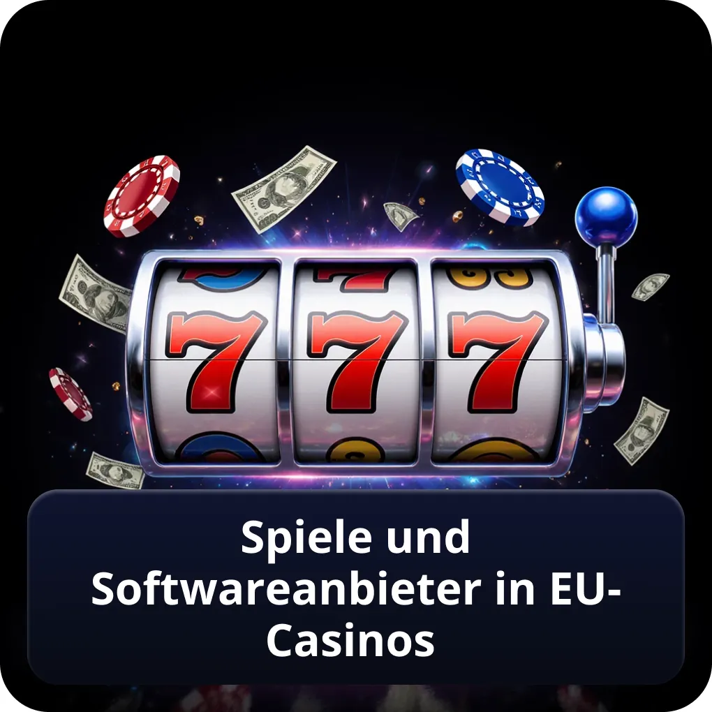Spiele und Softwareanbieter in EU-Casinos