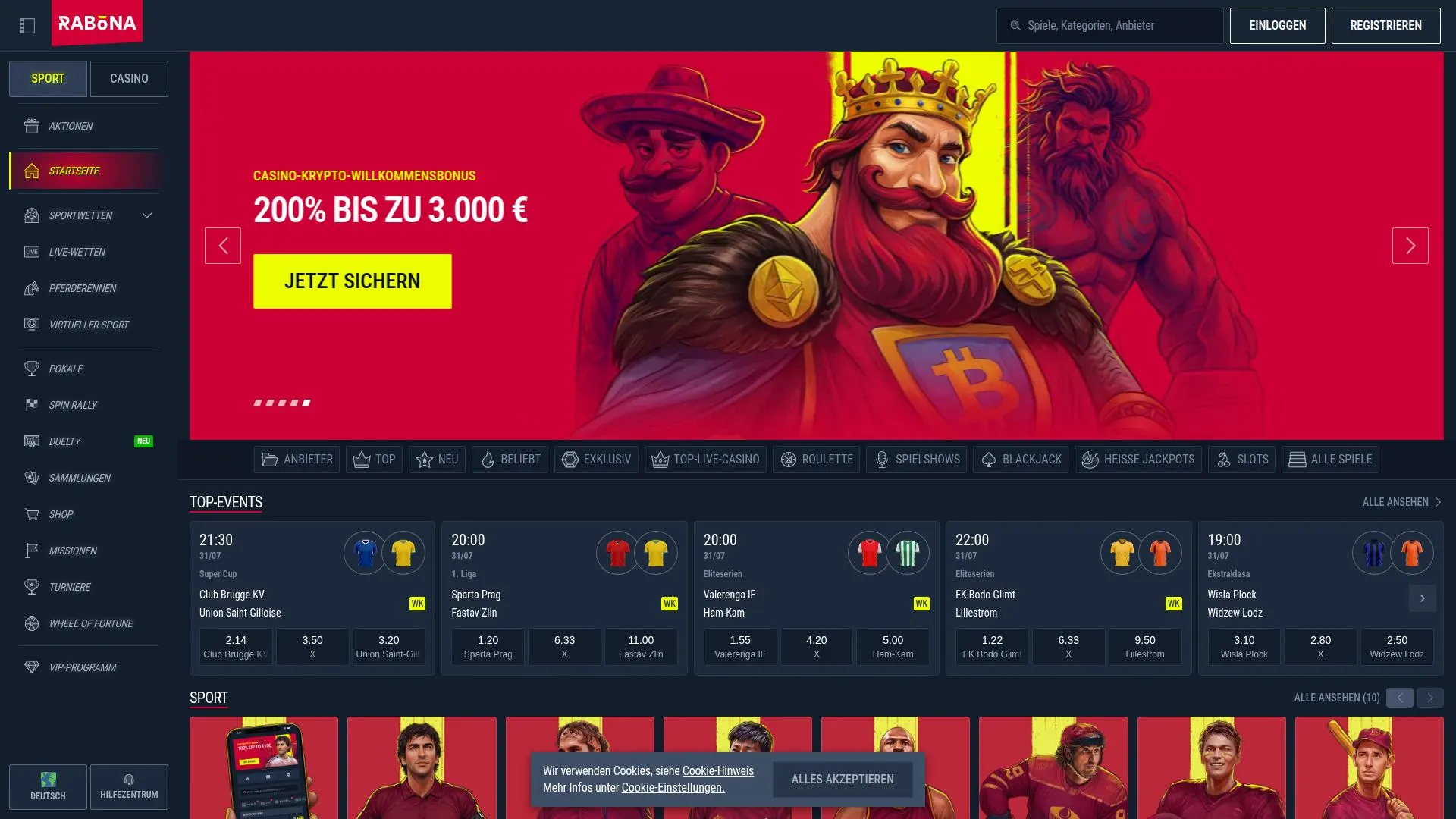 Einzahlen und Auszahlen im EU-Casino – online casino mit eu lizenz